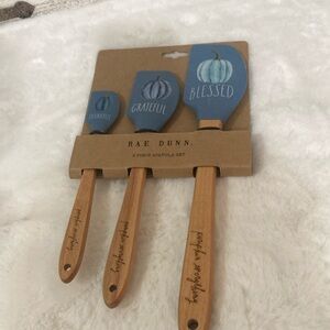 Rae Dunn Fall Pumpkin Spatula Set